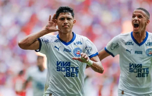 Erick Pulga é o artilheiro do Bahia na temporada