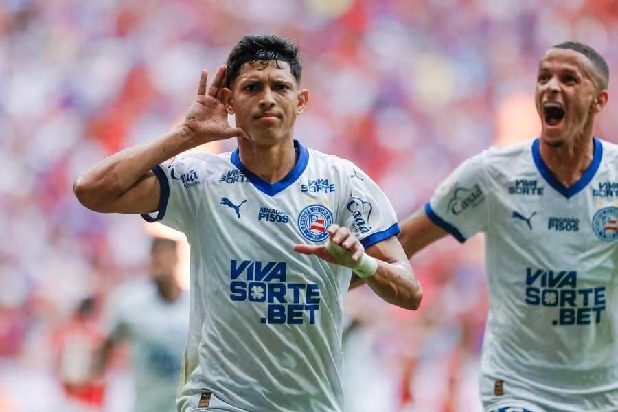 Erick Pulga é o artilheiro do Bahia na temporada