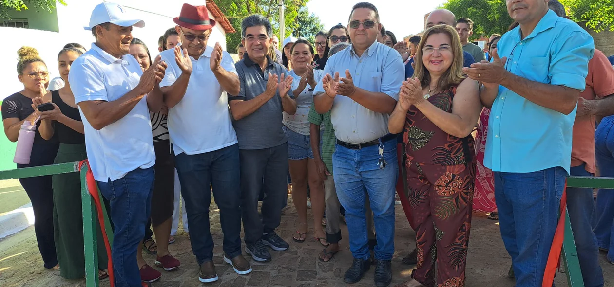 Evento de entrega de calçamento