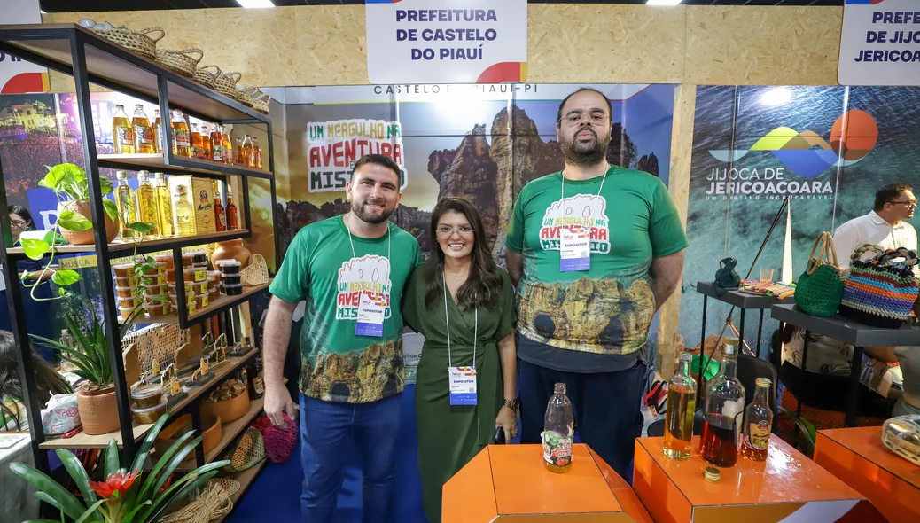 Exposição de stand da Prefeitura de Castelo do Piauí