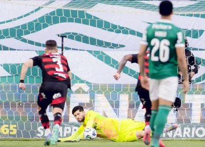 Flamengo vence Palmeiras pelo Brasileirão