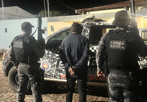 Foragido por estupro de vulnerável é preso em Jacobina do Piauí