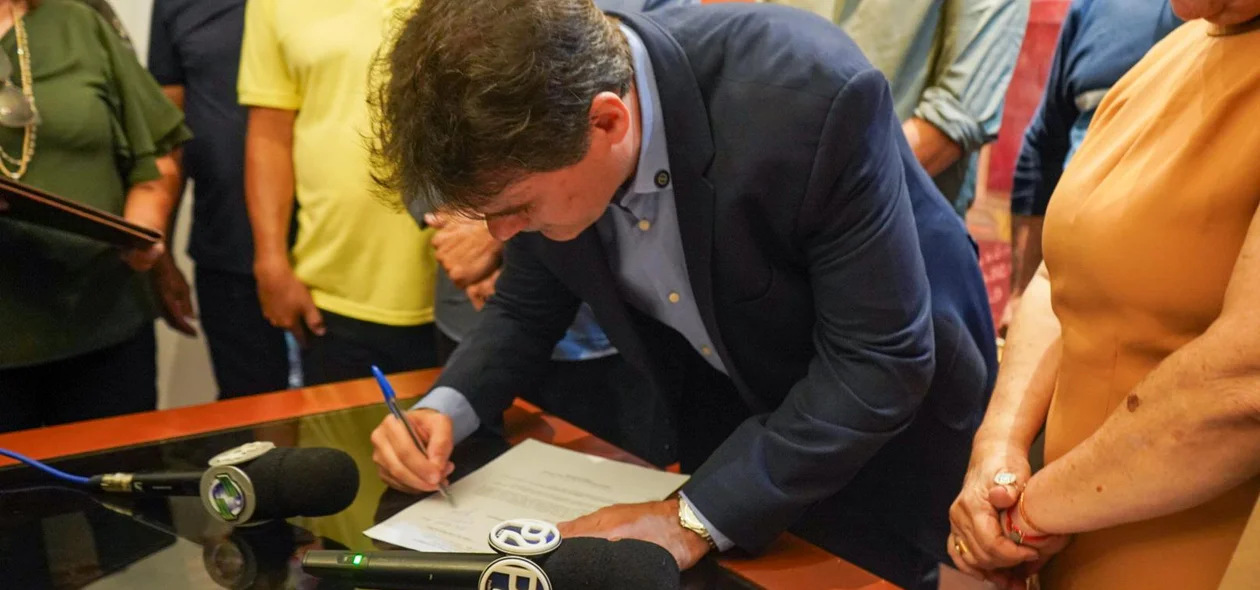 Governador em exercício Severo Eulálio