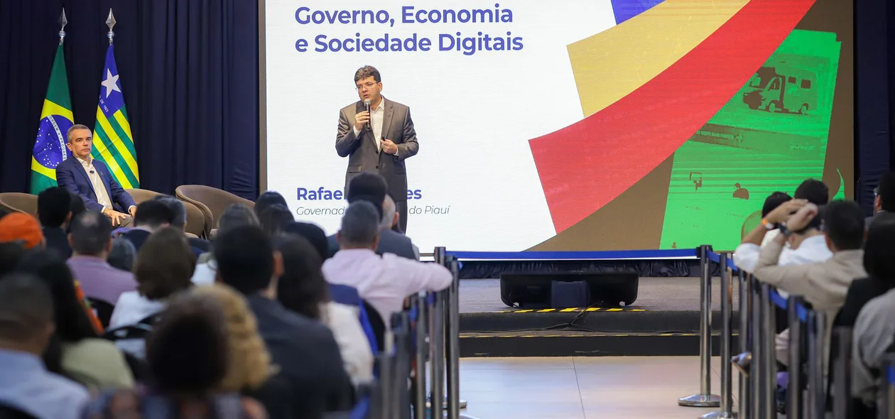 Governador Rafael Fonteles na segunda edição do “Papo de Governança”