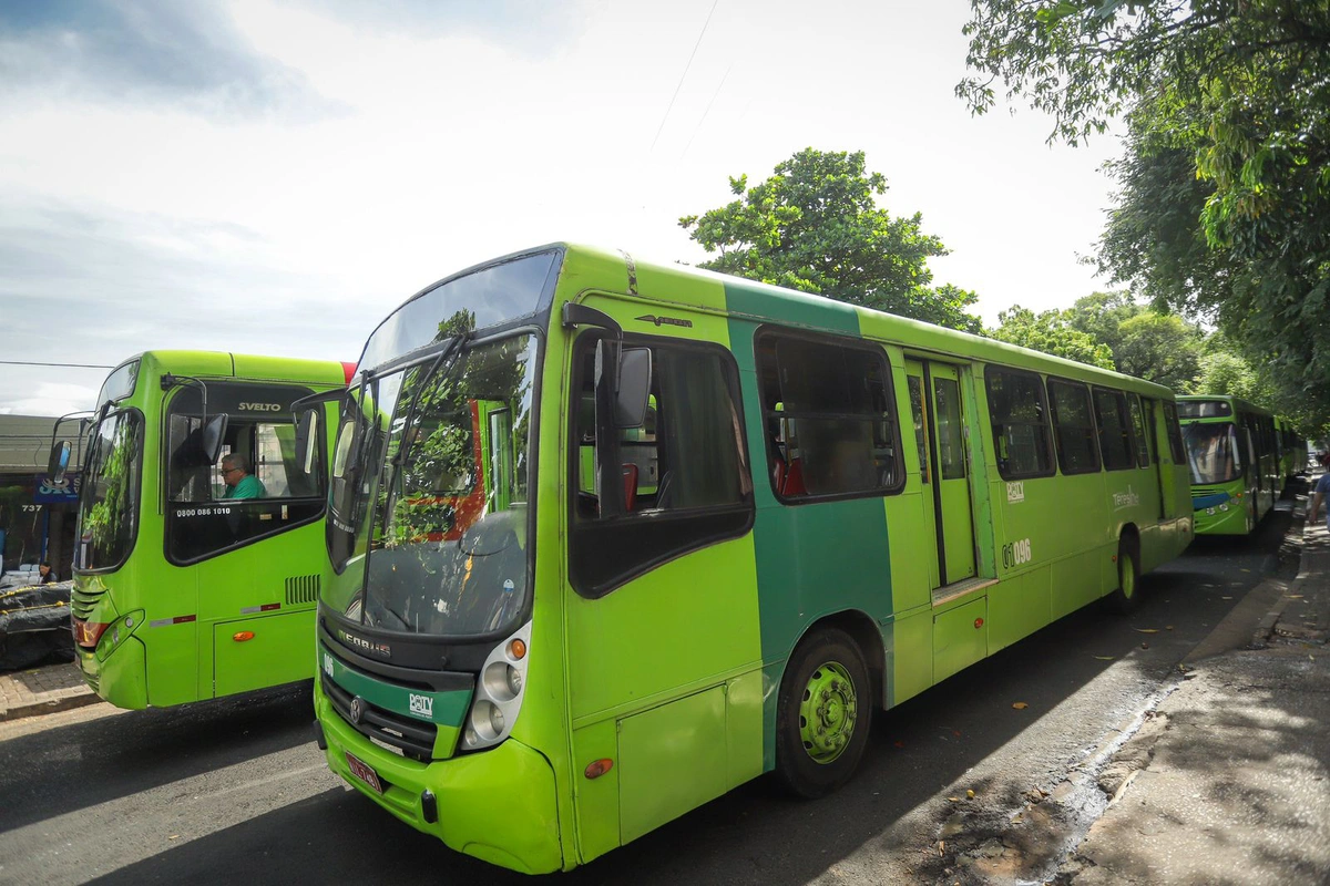 Greve dos cobradores e motoristas de ônibus em Teresina