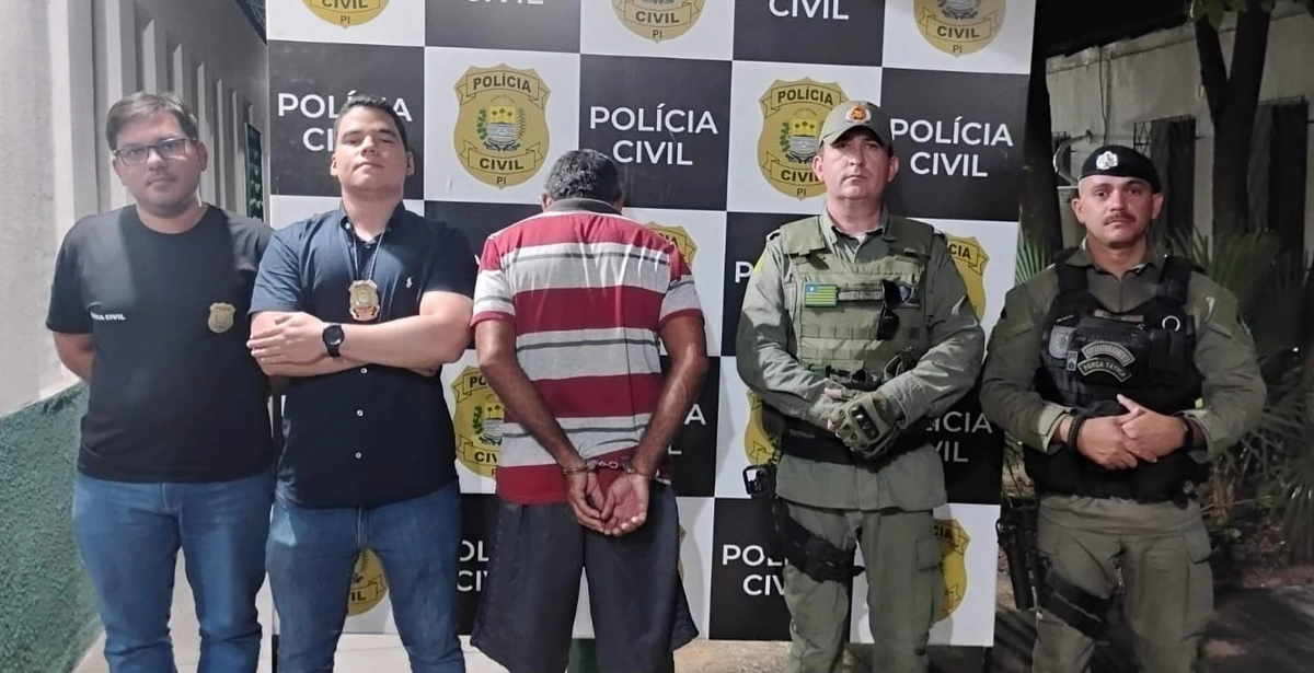 Homem acusado de estupro de vulnerável é preso em Buriti dos Montes