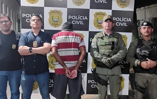 Homem acusado de estupro de vulnerável é preso em Buriti dos Montes