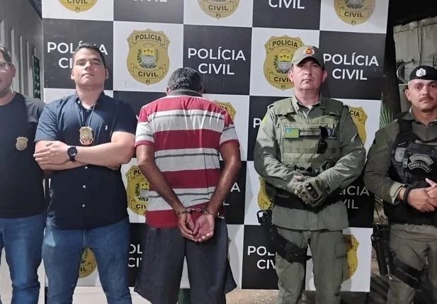 Homem acusado de estupro de vulnerável é preso em Buriti dos Montes