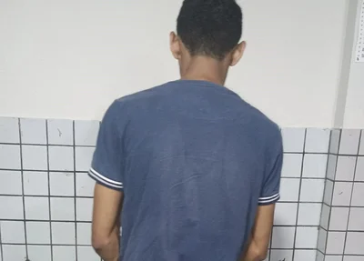 Homem com mandado por roubo é preso após romper tornozeleira em Teresina