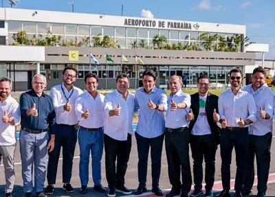 Inauguração da primeira fase da reforma no Aeroporto de Parnaíba