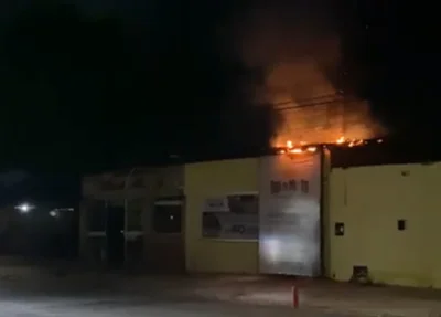 Incêndio na churrascaria Rei do Mixto
