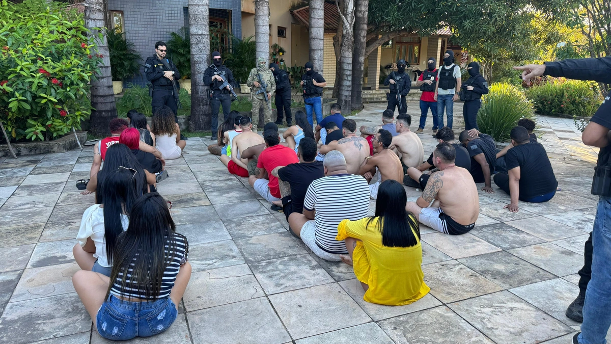 Influenciadores que estavam presentes no evento