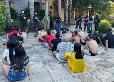 Influenciadores que estavam presentes no evento