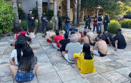 Influenciadores que estavam presentes no evento