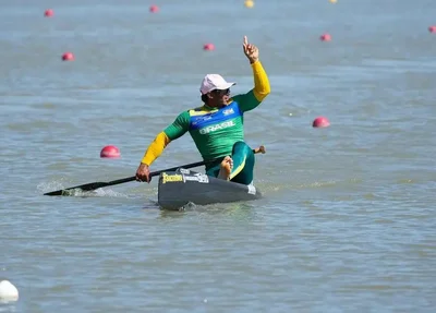 Isaquias Queiroz é ouro na Copa do Mundo de Canoagem na Hungria