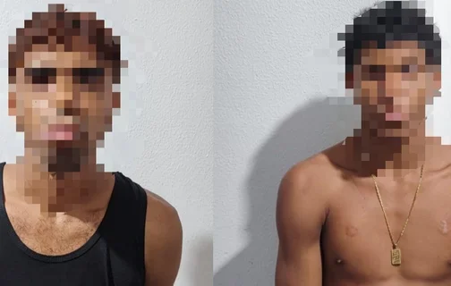 I.V.B., de 28 anos e seu comparsa