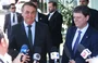Jair Bolsonaro e Tarcísio de Freitas