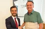 Jair Bolsonaro se reúne com o Conselheiro Sênior Sr. Pita dos EUA