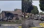 Jato caiu em um bairro militar na Califórnia