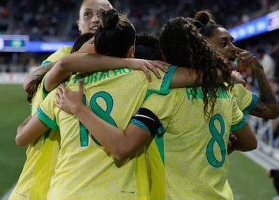 Jogadoras da Seleção Feminina