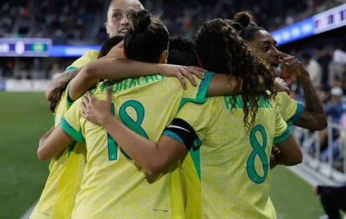 Jogadoras da Seleção Feminina