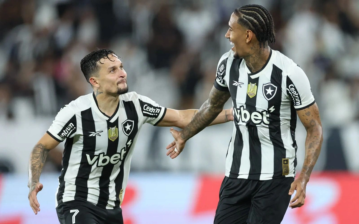 Jogadores do Botafogo