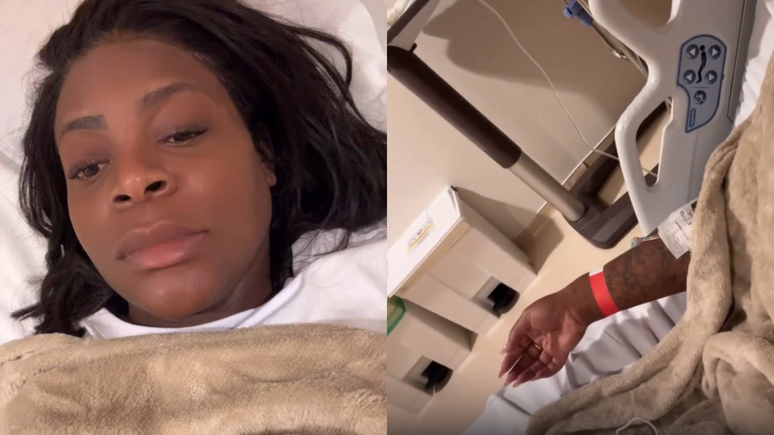 Jojo Todynho no hospital