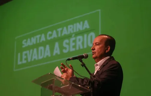 Jorginho Mello, governador de Santa Catarina