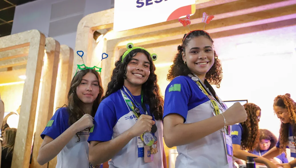 Jovens alunas do SESI