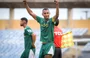 Leandro Amorim comemorando gol do Altos