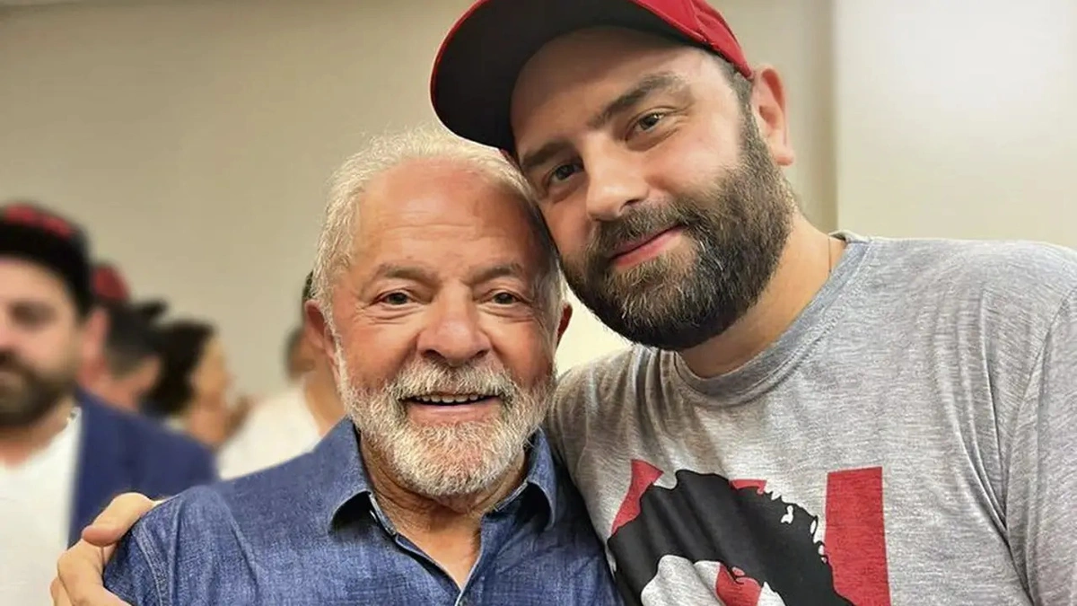 Luiz Inácio Lula da Silva e Luís Cláudio Lula da Silva
