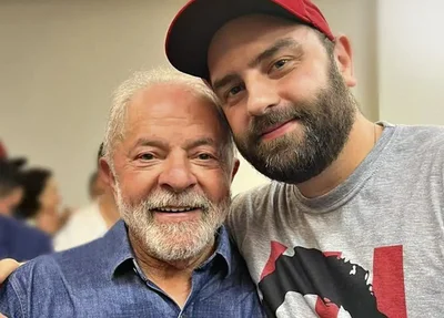 Luiz Inácio Lula da Silva e Luís Cláudio Lula da Silva