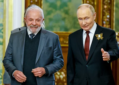 Lula e Vladimir Putin