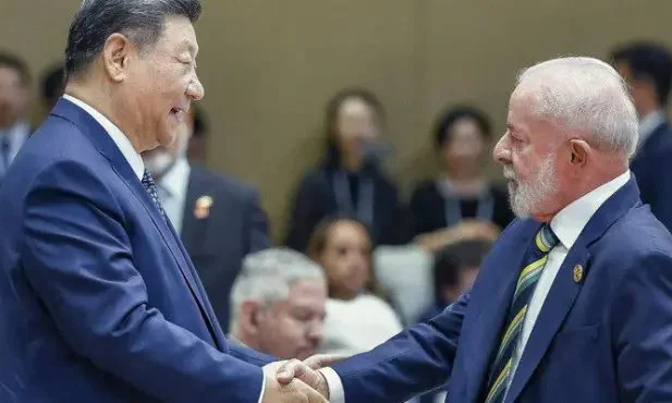 Lula e Xi Jinping