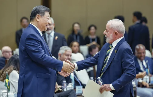 Lula e Xi Jinping