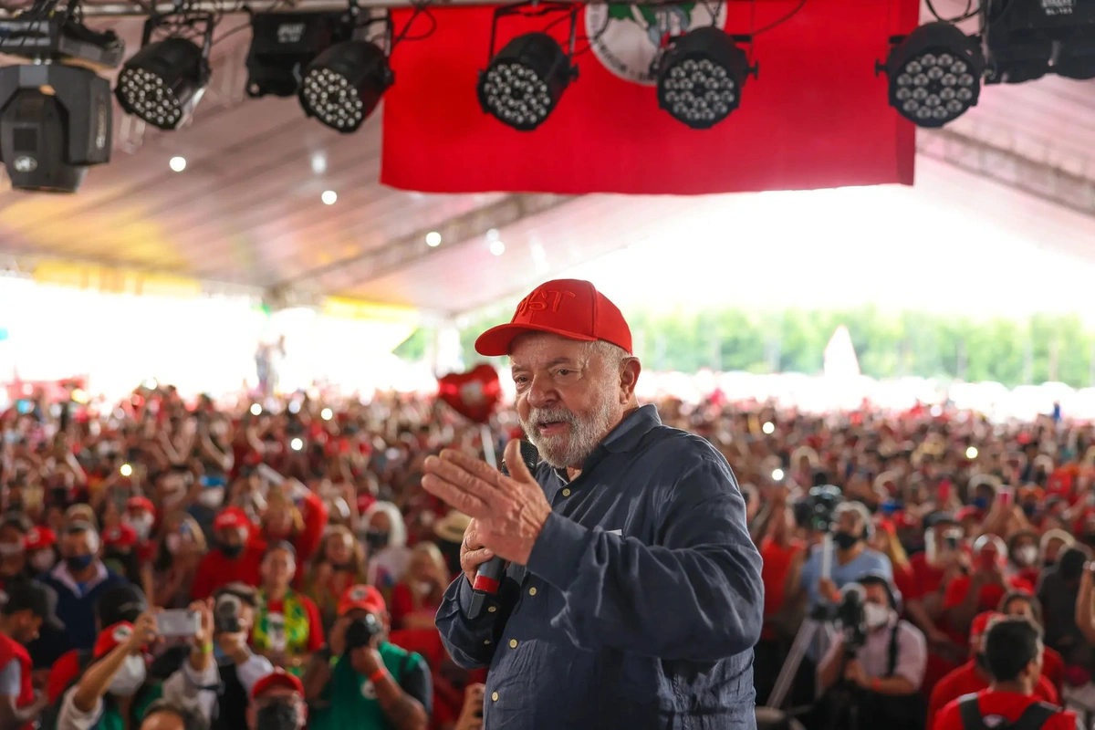 Lula em evento no Mato Grosso