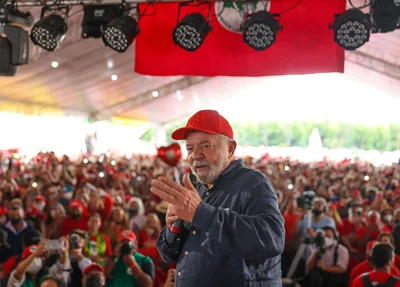 Lula em evento no Mato Grosso