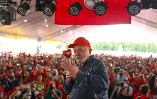 Lula em evento no Mato Grosso