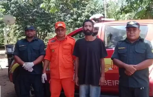 Magnilson da Silva Araújo foi resgatado após passar 50 dias perdido na floresta amazônica