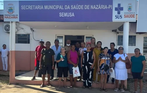 Moradores de Nazária são encaminhados para tratamento de catarata