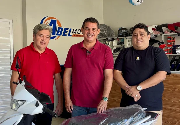 Moto vai ser sorteada no evento