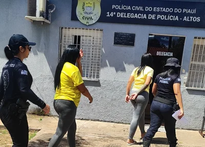 Mulheres são presas com drogas que seriam entregues em presídio de Altos