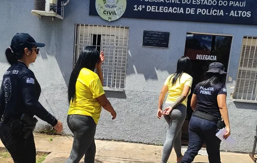 Mulheres são presas com drogas que seriam entregues em presídio de Altos