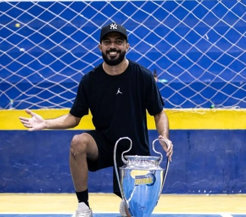 Nathan Ribeiro, é técnico licenciado pela CBFS