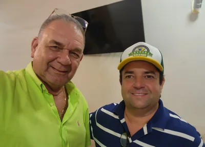 Nel Lopes e Tiago Junqueira, atual presidente do PL no Piauí