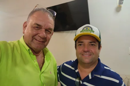 Nel Lopes e Tiago Junqueira, atual presidente do PL no Piauí