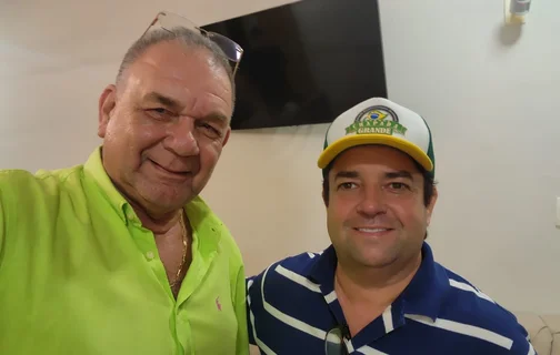 Nel Lopes e Tiago Junqueira, atual presidente do PL no Piauí