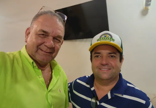 Nel Lopes e Tiago Junqueira, atual presidente do PL no Piauí