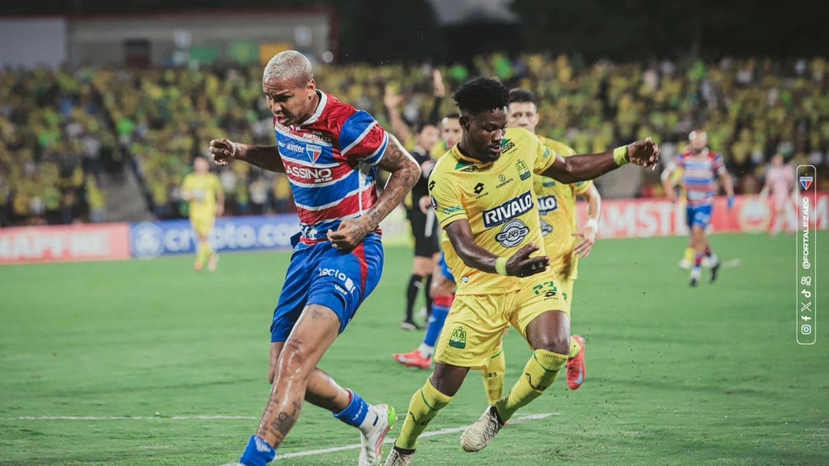 No último jogo, o Fortaleza empatou com o Bucaramanga fora de casa pela Libertadores