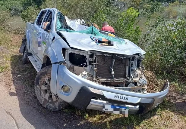 O acidente ocorreu quando uma das rodas do veículo se soltou